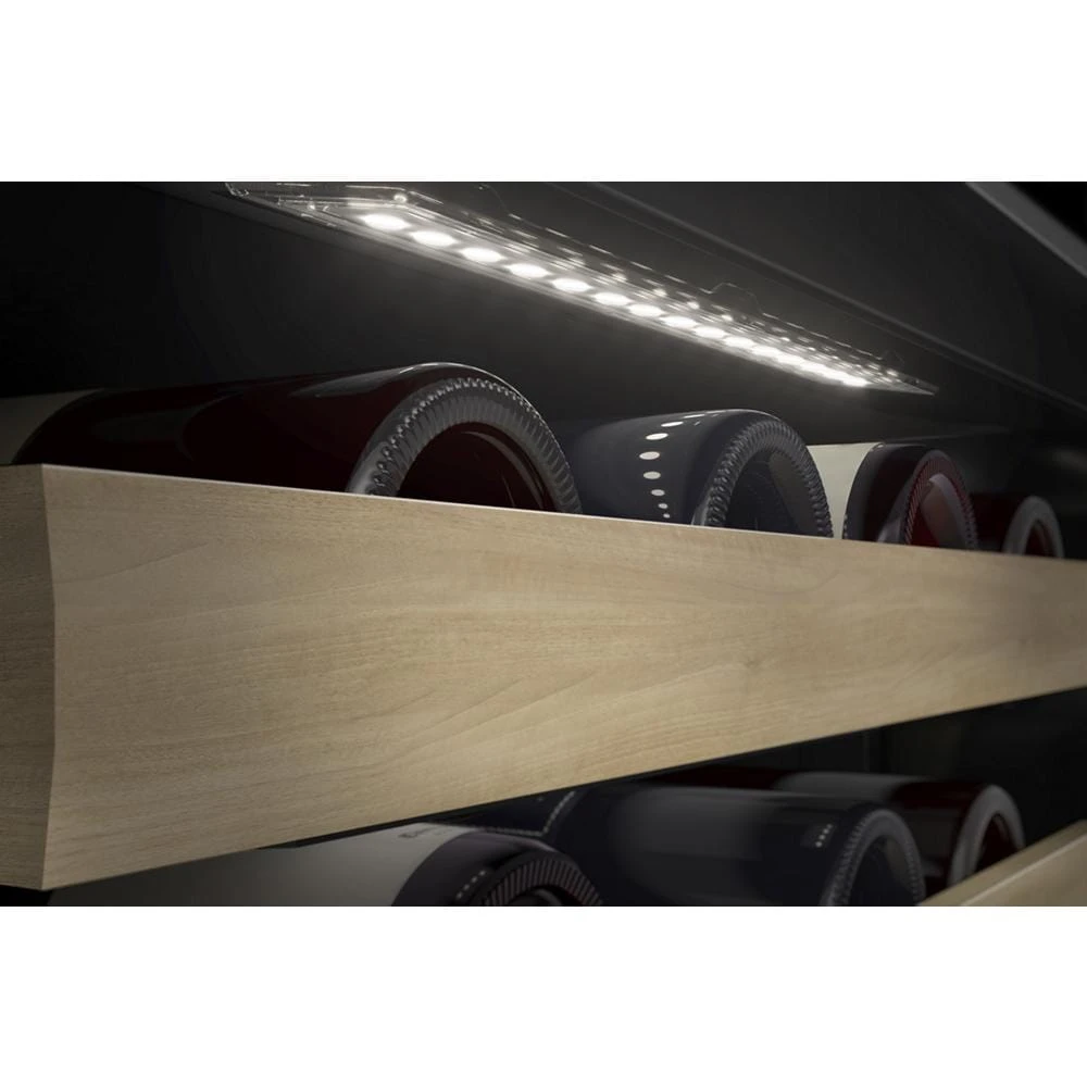 24" Panel-Ready Undercounter Wine Cellar with Wood-Front Racks KUWR214KPA