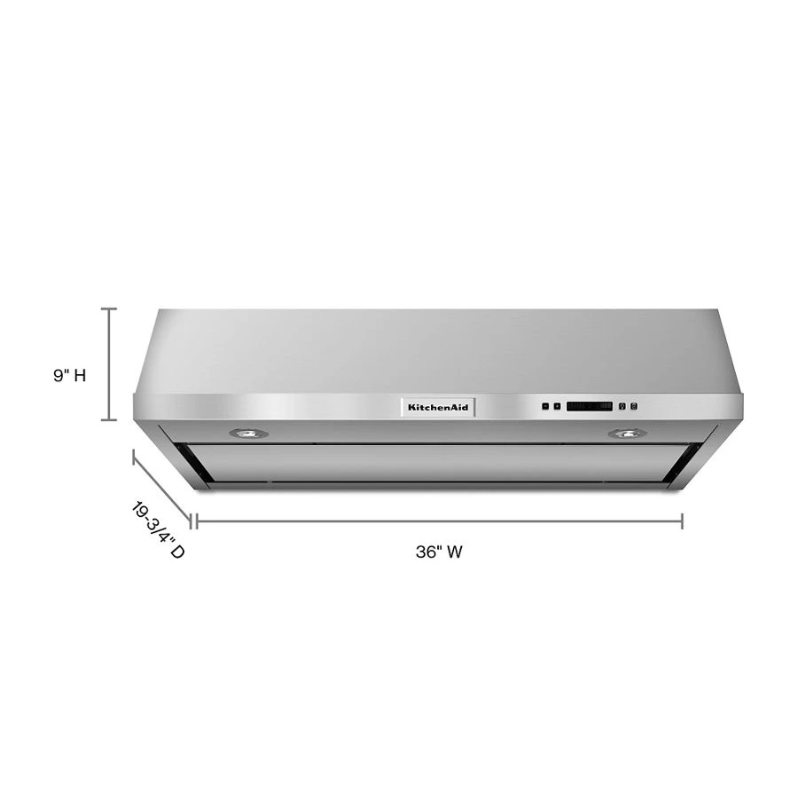 36'' Under-the-cabinet, 4-speed System KVUB606DSS