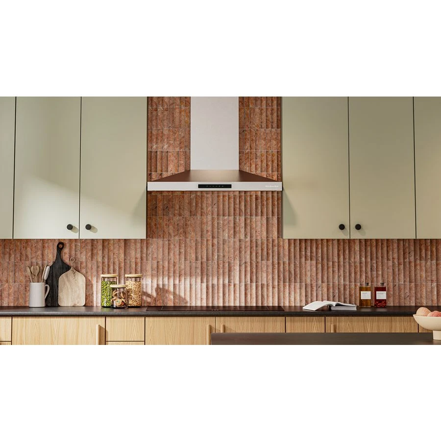 Kitchenaid® 36-inch Wall-mount, 4-speed Canopy Hood KVWC736SSS