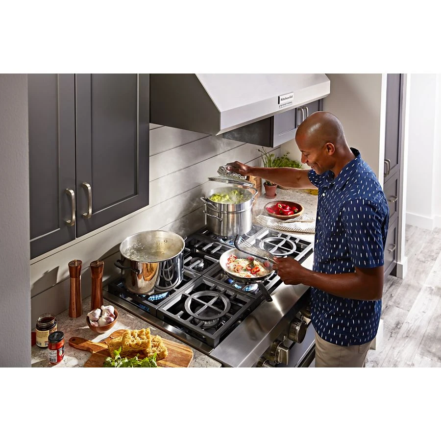 36" 585 or 1170 CFM Motor Class Commercial-Style Wall-Mount Canopy Range Hood view 6