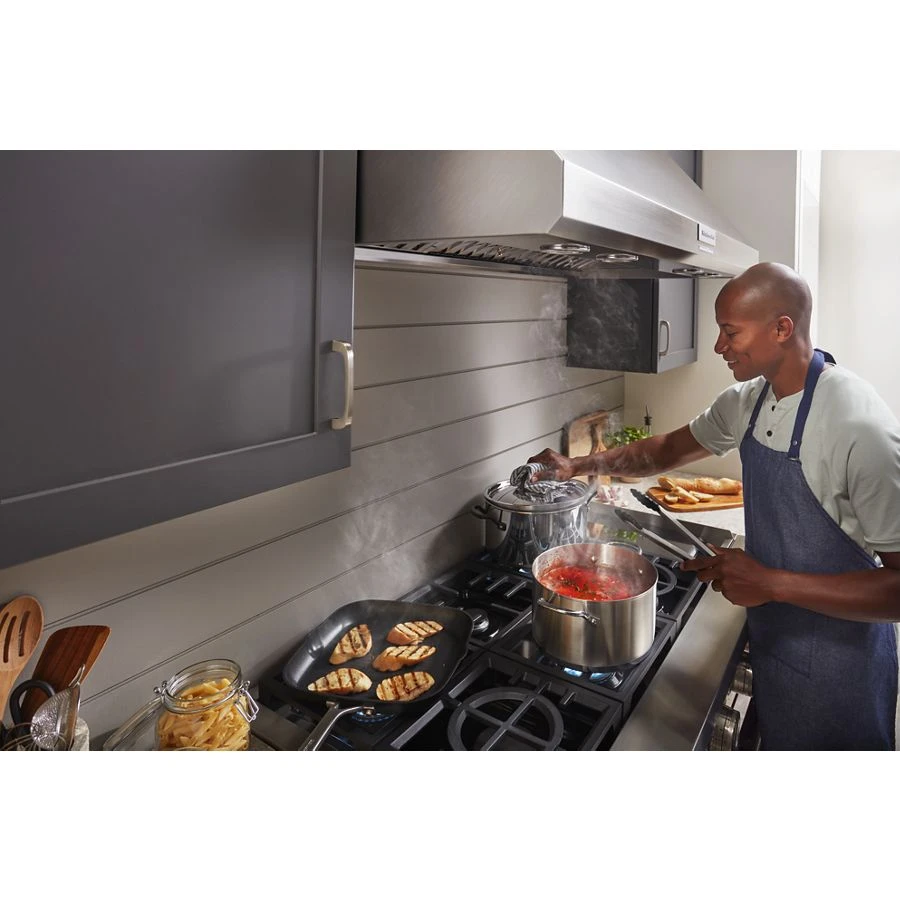 48'' 585 or 1170 CFM Motor Class Commercial-Style Wall-Mount Canopy Range Hood view 7