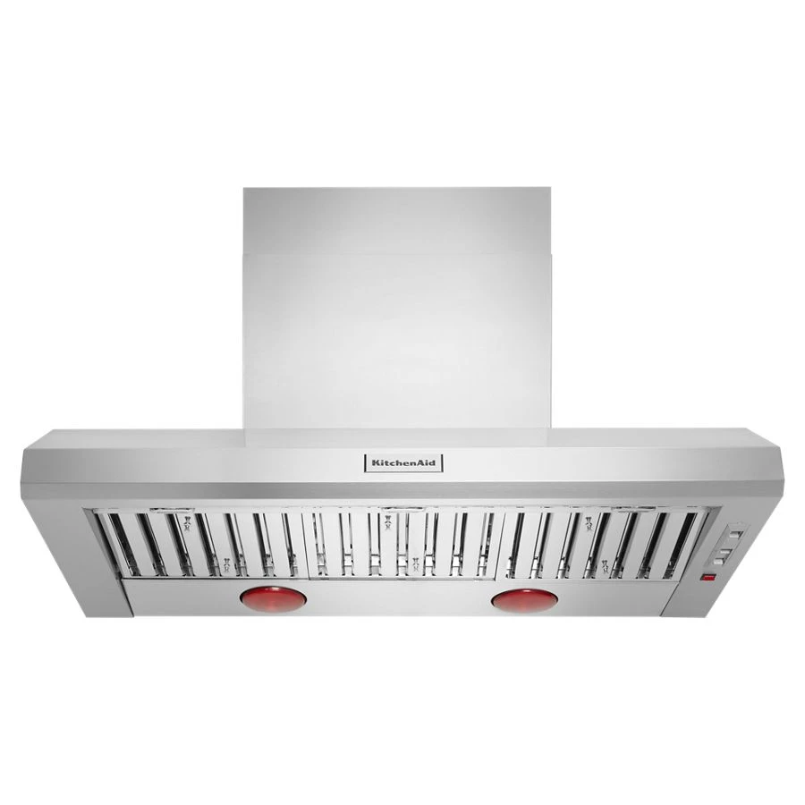 48'' 585 or 1170 CFM Motor Class Commercial-Style Wall-Mount Canopy Range Hood KVWC958JSS