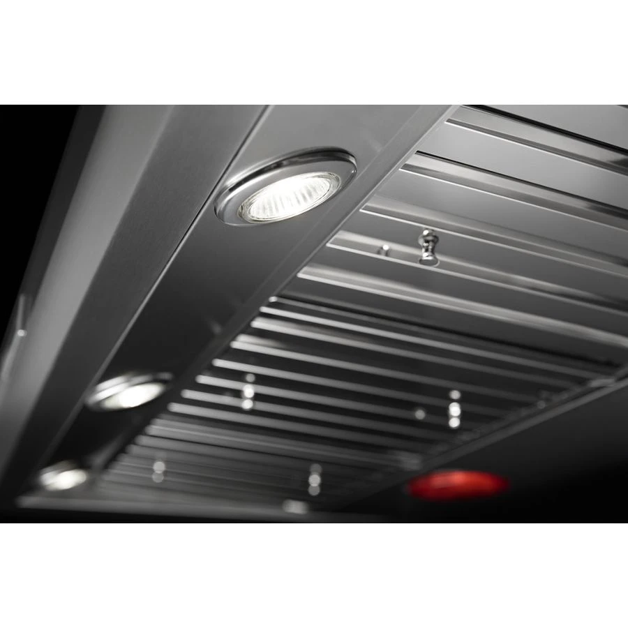 48'' 585 or 1170 CFM Motor Class Commercial-Style Wall-Mount Canopy Range Hood KVWC958JSS, product image 2 of 6