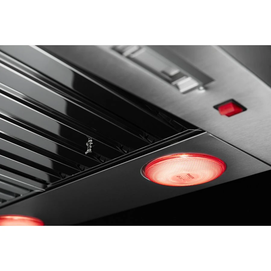 48'' 585 or 1170 CFM Motor Class Commercial-Style Wall-Mount Canopy Range Hood KVWC958JSS, product image 5 of 6