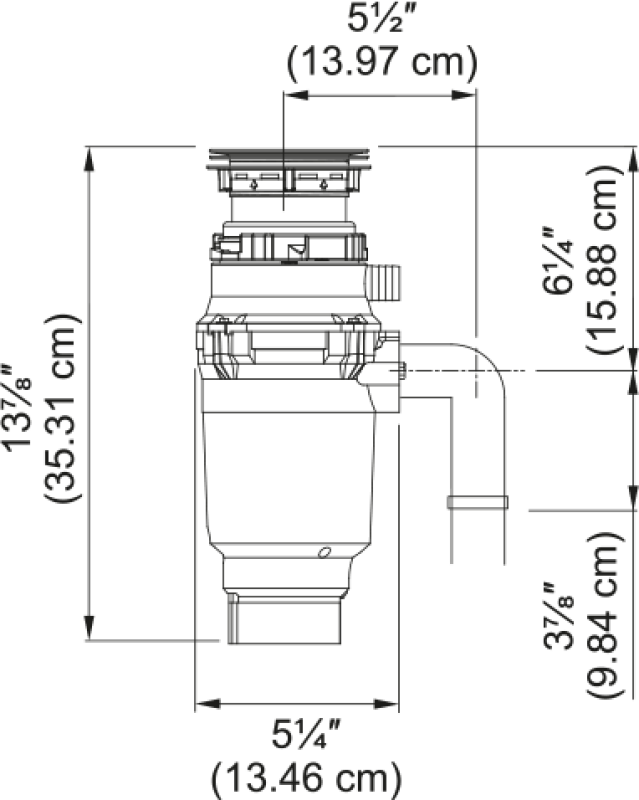 1/2 HP Food Waste Disposer - KWD50C2EZ, product image 2 of 2