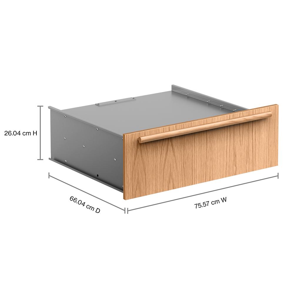 30" Panel-Ready Warming Drawer view 4