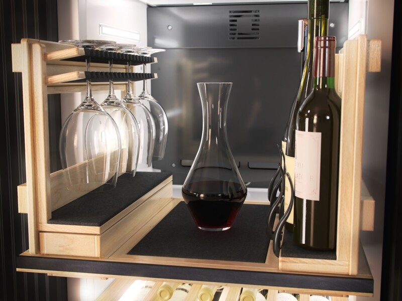 MasterCool Wine Conditioning Unit For high-end design and technology on a large scale. KWT2672VIS