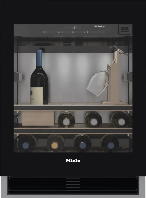 Built‑under wine storage unit for perfect enjoyment and timeless design with its Push2open and SommelierSet. KWT6312UGS