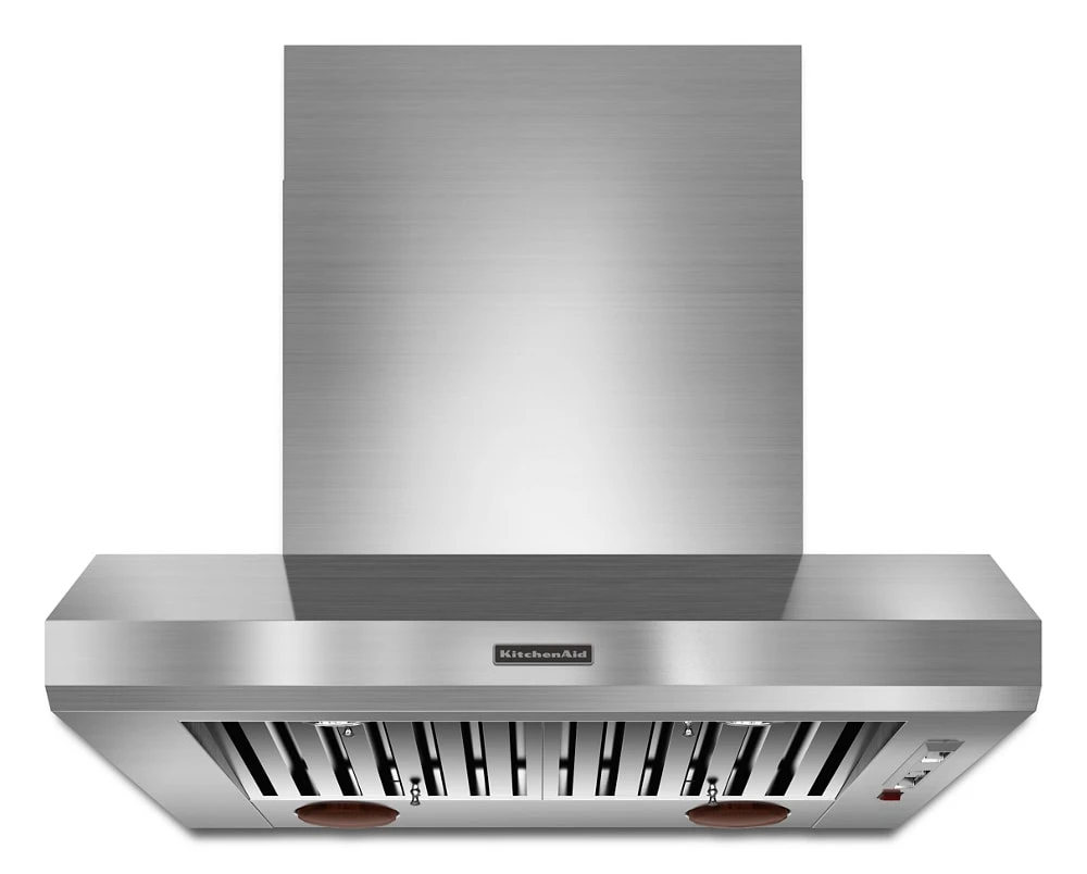 36'' Wall-Mount 600-1200 CFM Canopy Hood, Commercial-Style KXW9736YSS