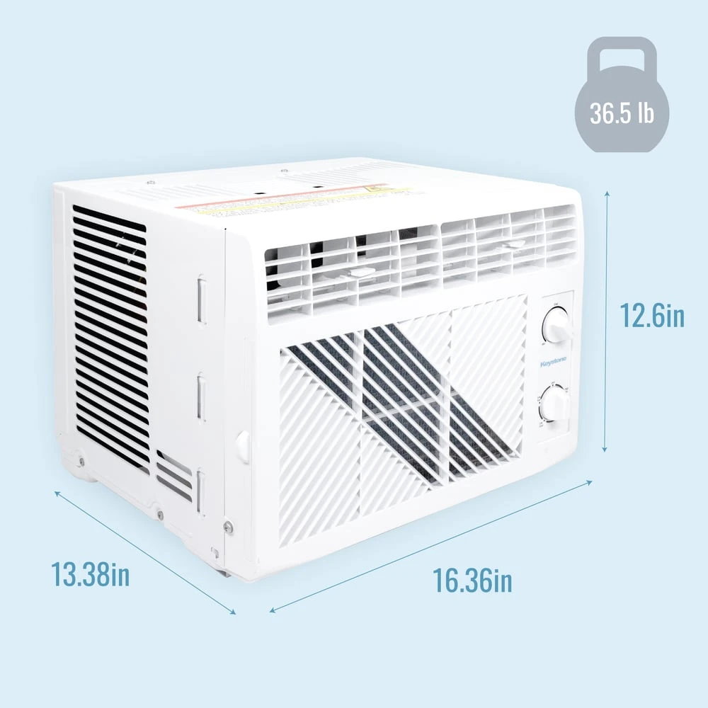 5,050 BTU Window Air Conditioner with Mechanical Controls KYST051AD, product image 2 of 16