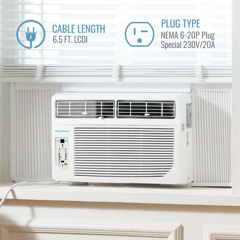 12,000 BTU Window Air Conditioner with Supplemental Heat KYST121HA, product image 4 of 14