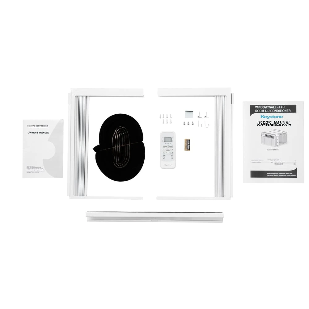 18,000 BTU Window Air Conditioner with Supplemental Heat KYST182HA, product image 9 of 14