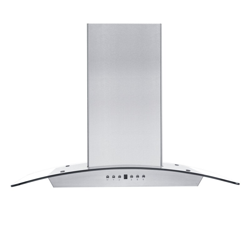 Convertible Vent Wall Mount Range Hood & Glass (KZ) - 30 inch KZ30