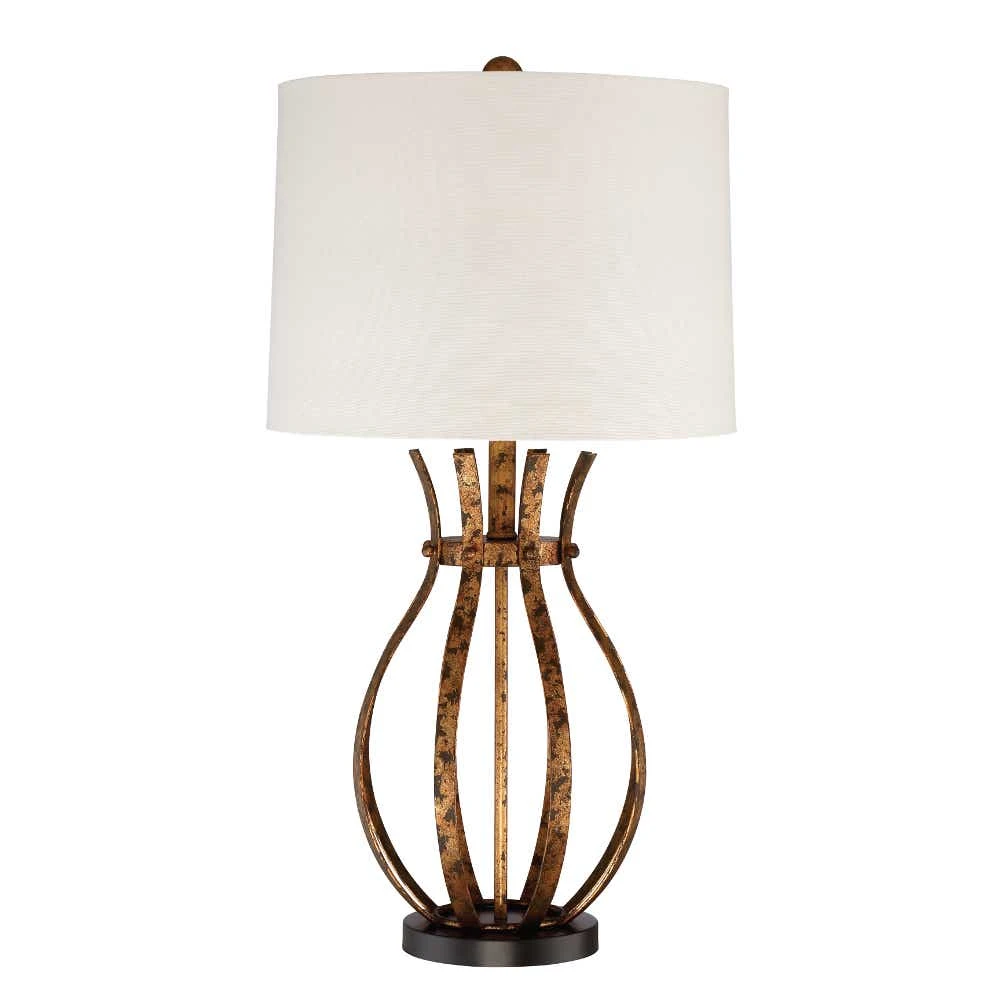 Strapped Metal Table Lamp L01A01