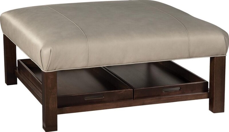 CM Leather Ottomans & Poufs - L024600 L024600