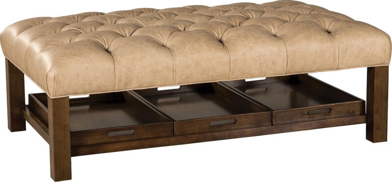 CM Leather Ottomans & Poufs - L034600 L034600