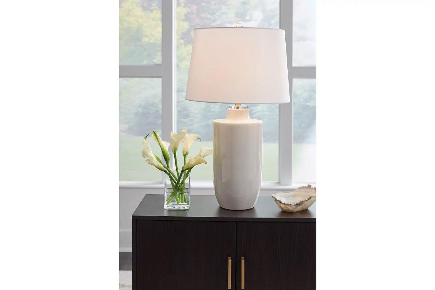Cylener Table Lamp In Off White L100794