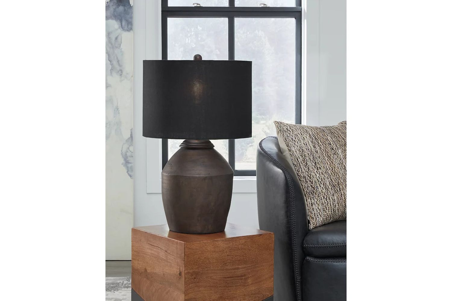 Naareman Table Lamp In Black L100804