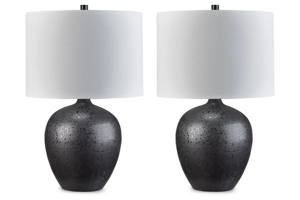 Ladstow Black Ceramic Table Lamp L123894