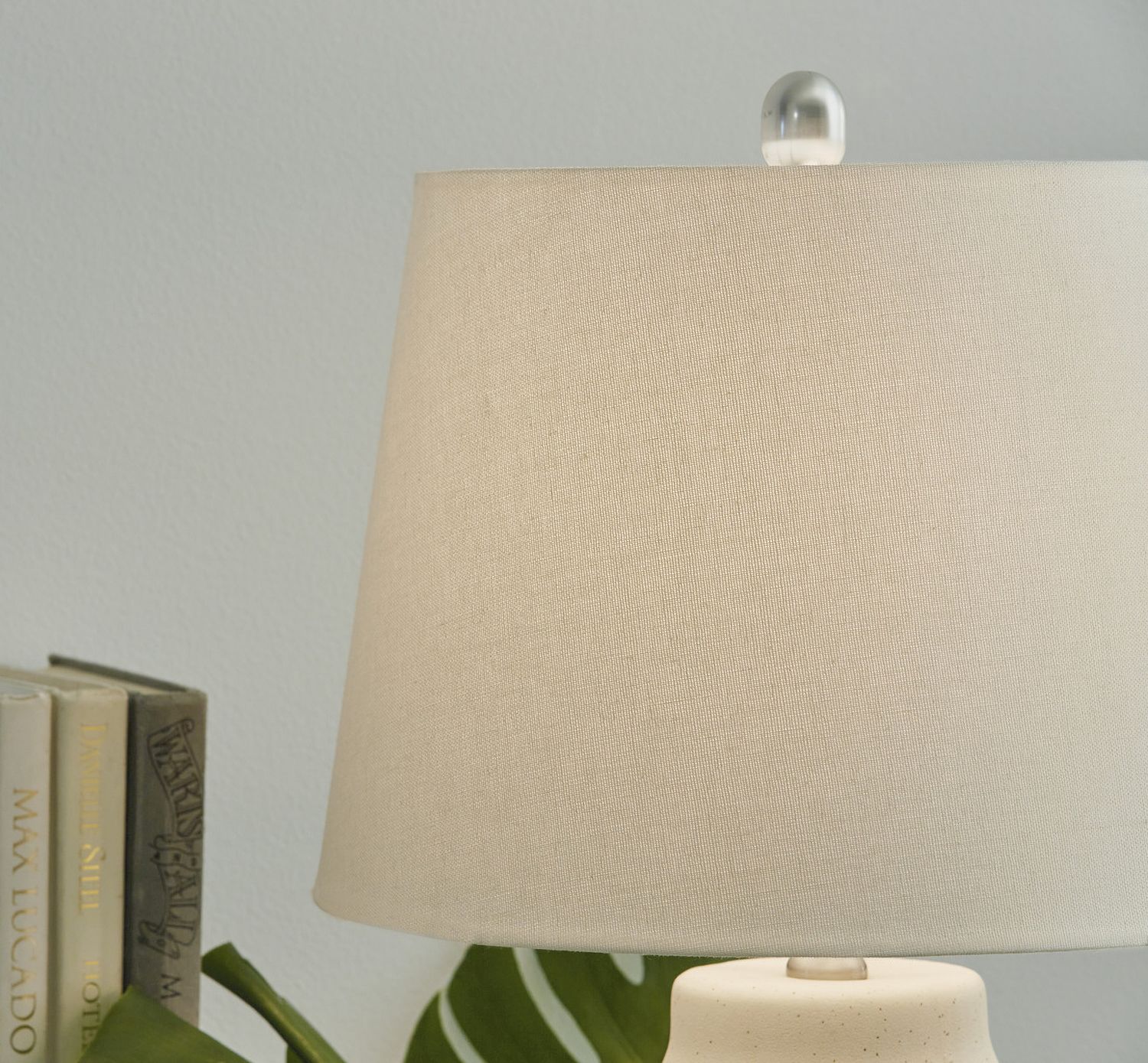 Afener Blue and Beige Table Lamp Set of 2 L177984