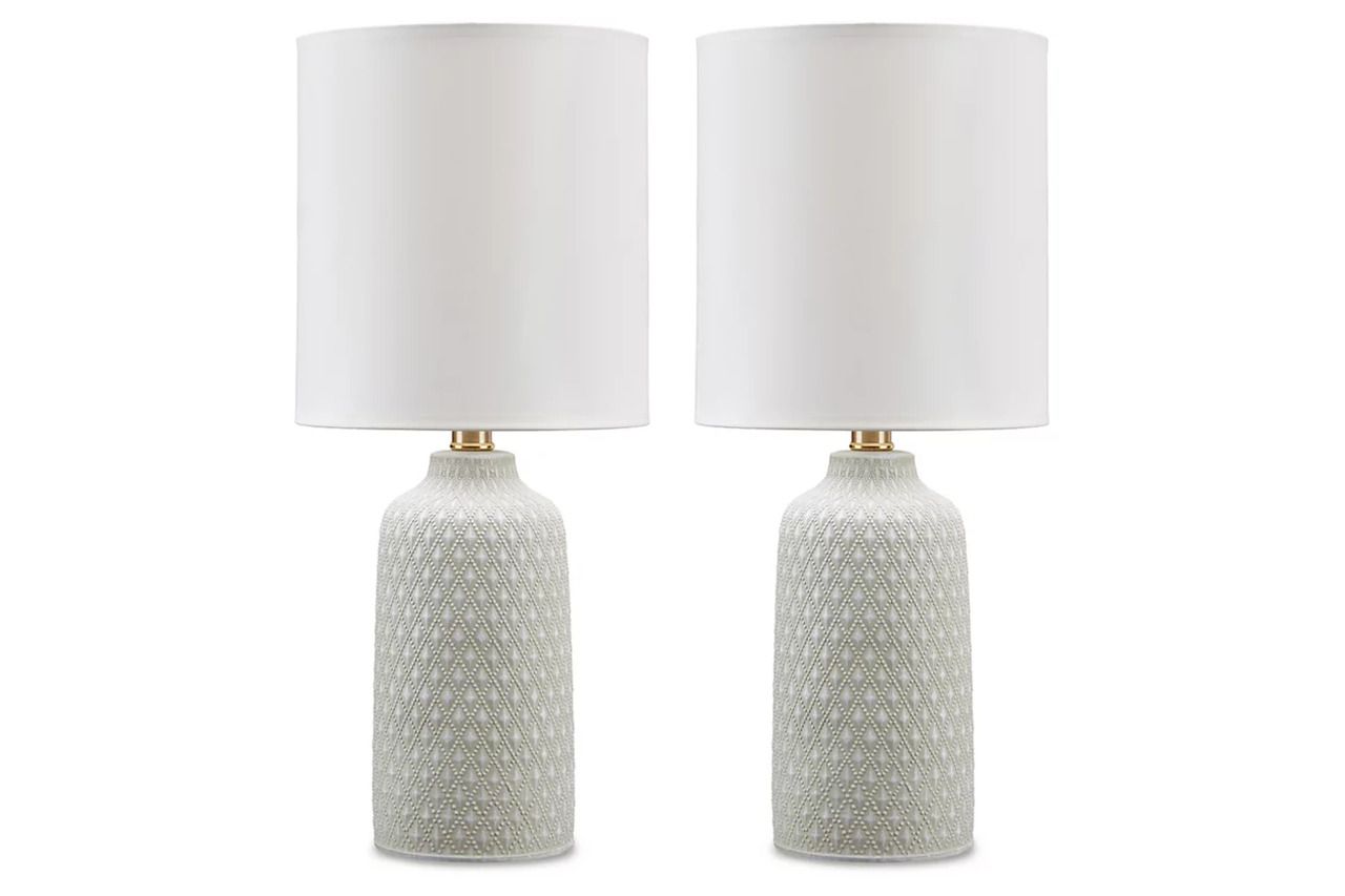 Donnford Gray Table Lamp L180114