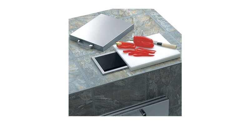 Professional Countertop Trash Chute w/ cutting board & cover L18TS