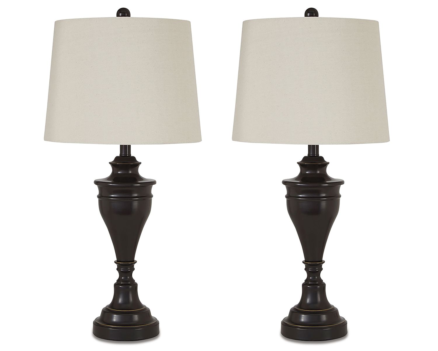 Darlita Bronze Metal Table Lamp Set of 2 L204024