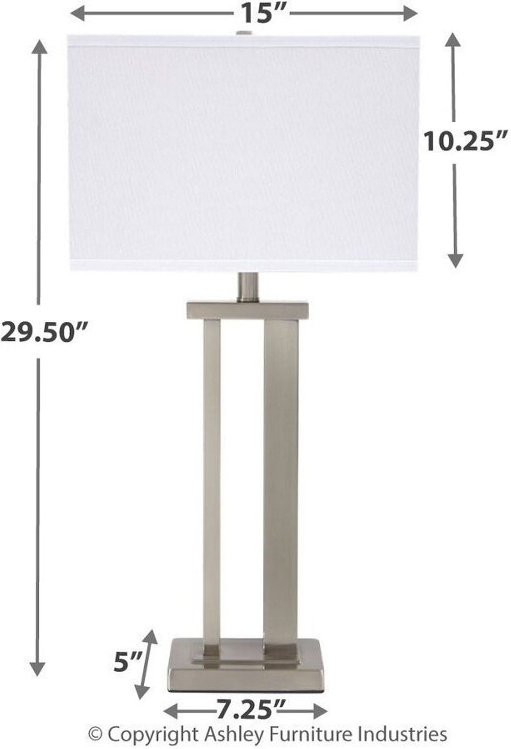 Aniela Metal Table Lamp Set of 2 L204054