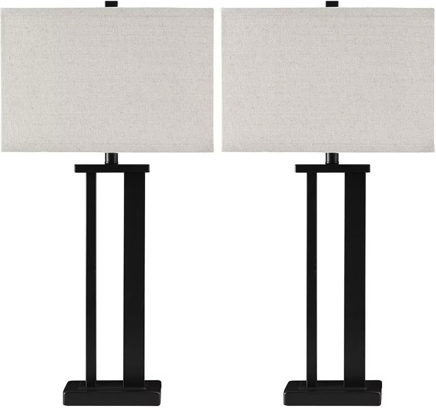 Aniela Brown Metal Table Lamp Set of 2 L204074