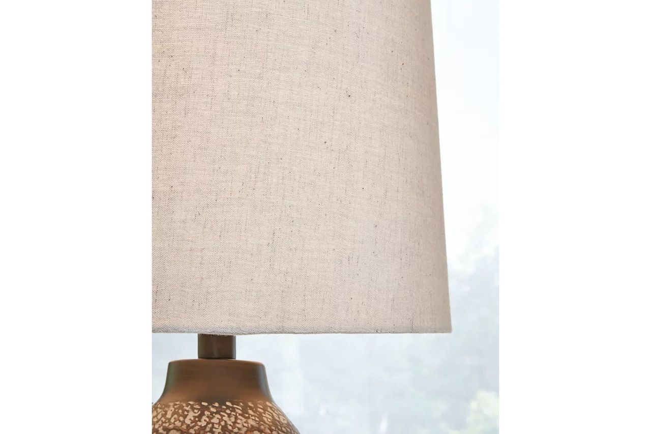 Lanson Antique Gold Finish Metal Table Lamp Set Of 2 L204454