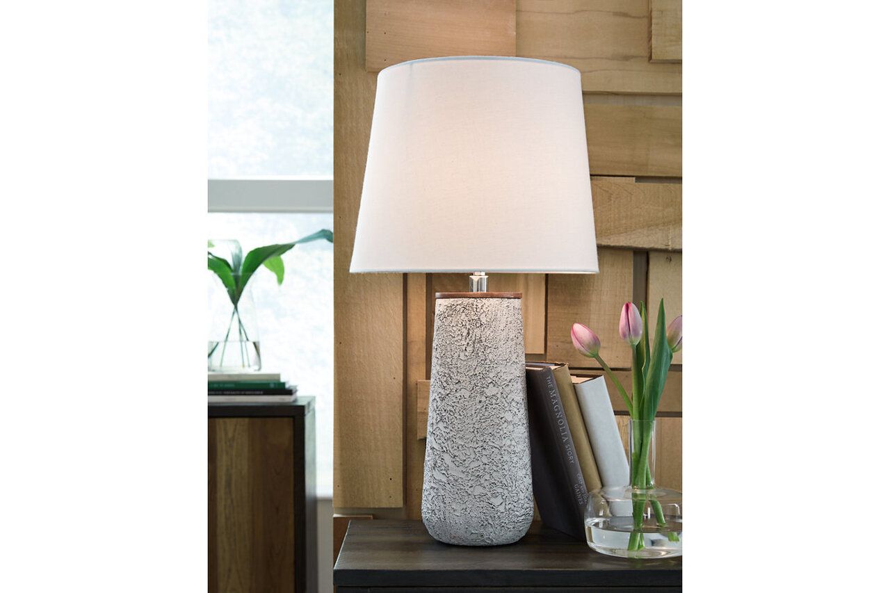 Chaston Antique White Metal Table Lamp Set Of 2 L204464