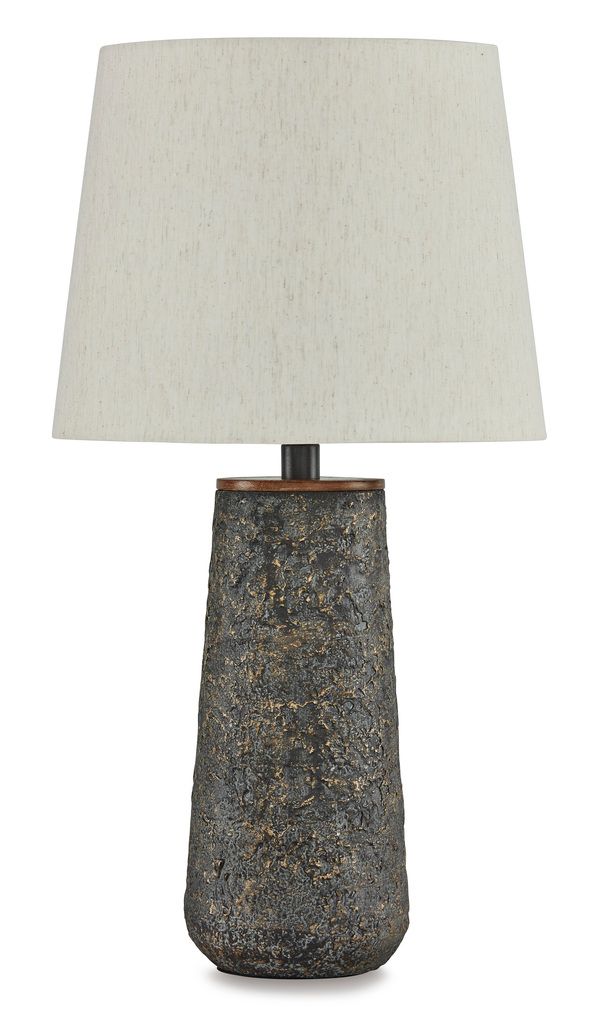 Chaston Antique Bronze Finish Metal Table Lamp Set Of 2 L204474