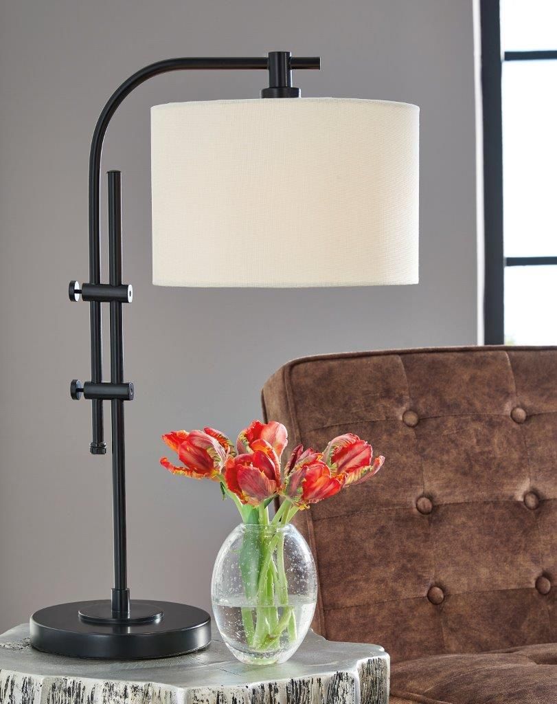 Baronvale Black Accent Lamp L206043
