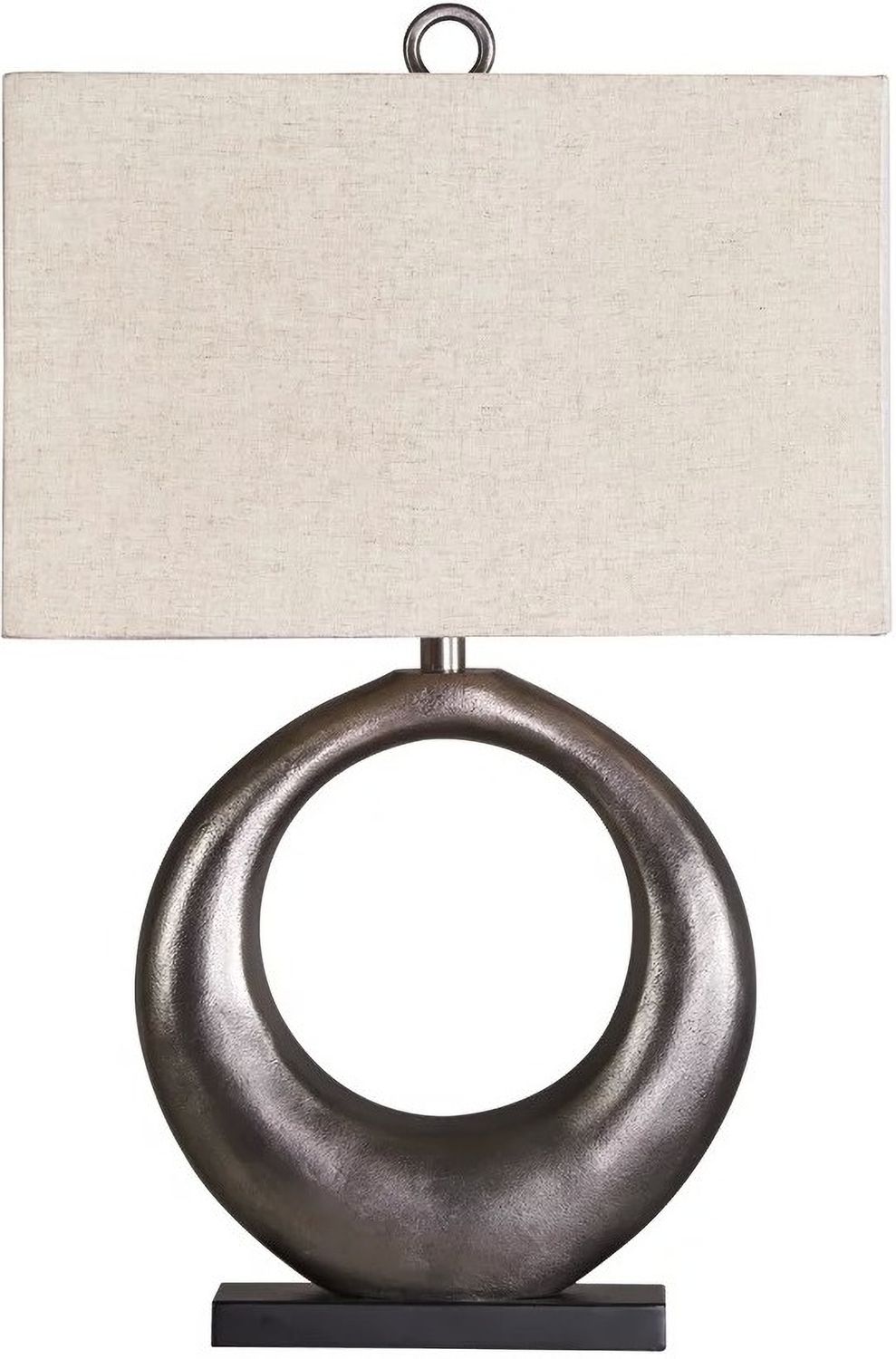 Saria Antique Silver Finish Table Lamp L207394
