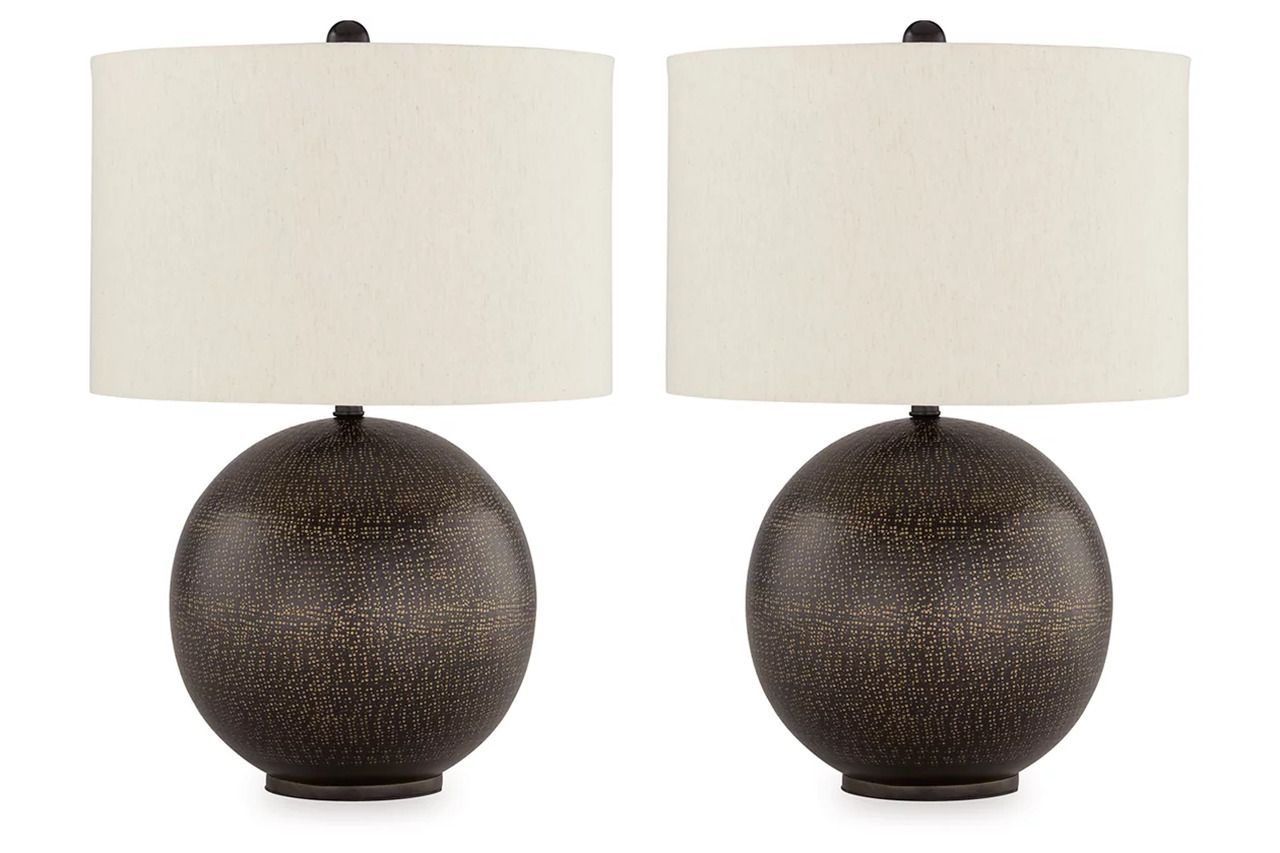 Hambell Table Lamp In Black and Gold L207434