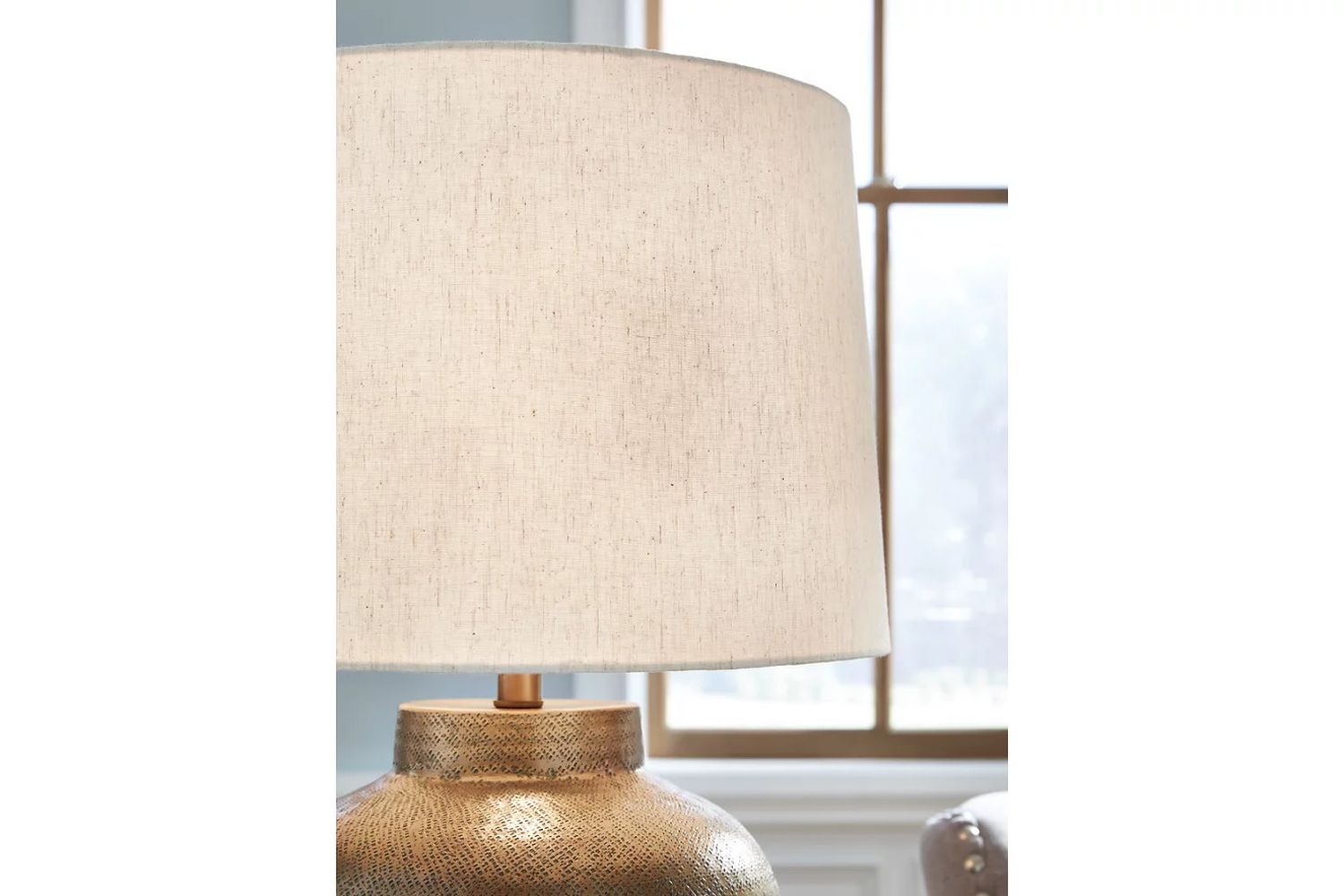 Madney Table Lamp In Antique Gold L207494