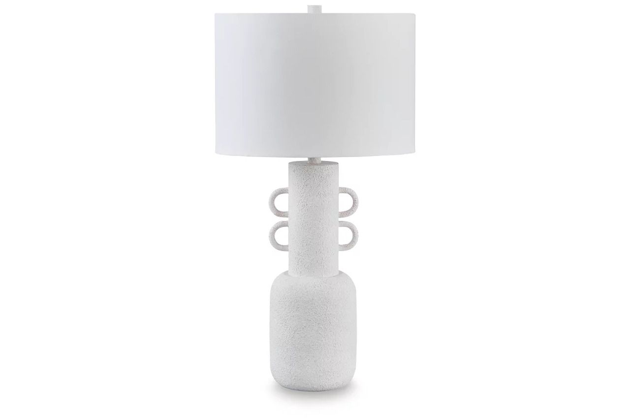 Perringhill Table Lamp In Distressed White L207504