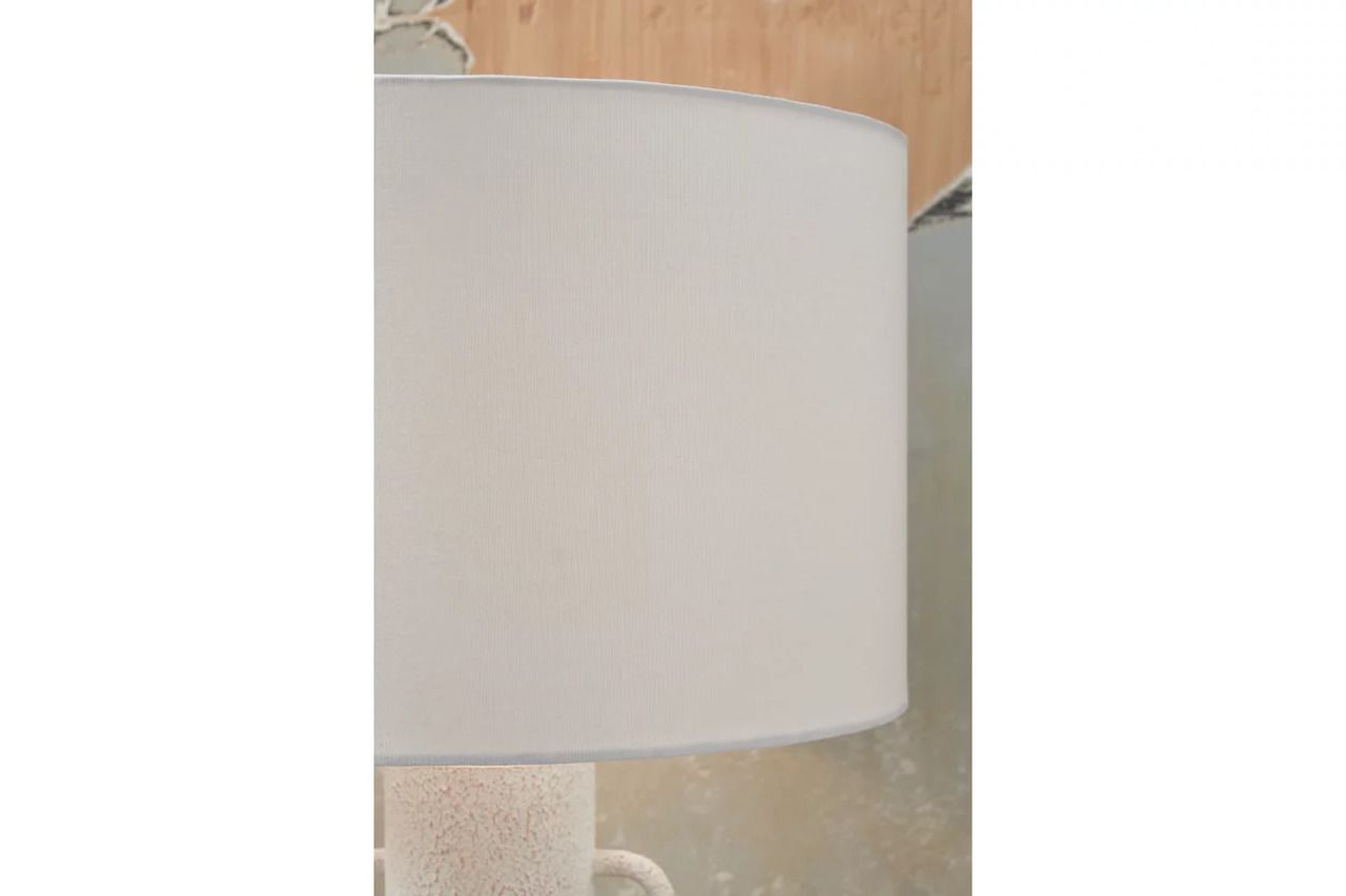 Perringhill Table Lamp In Distressed White L207504