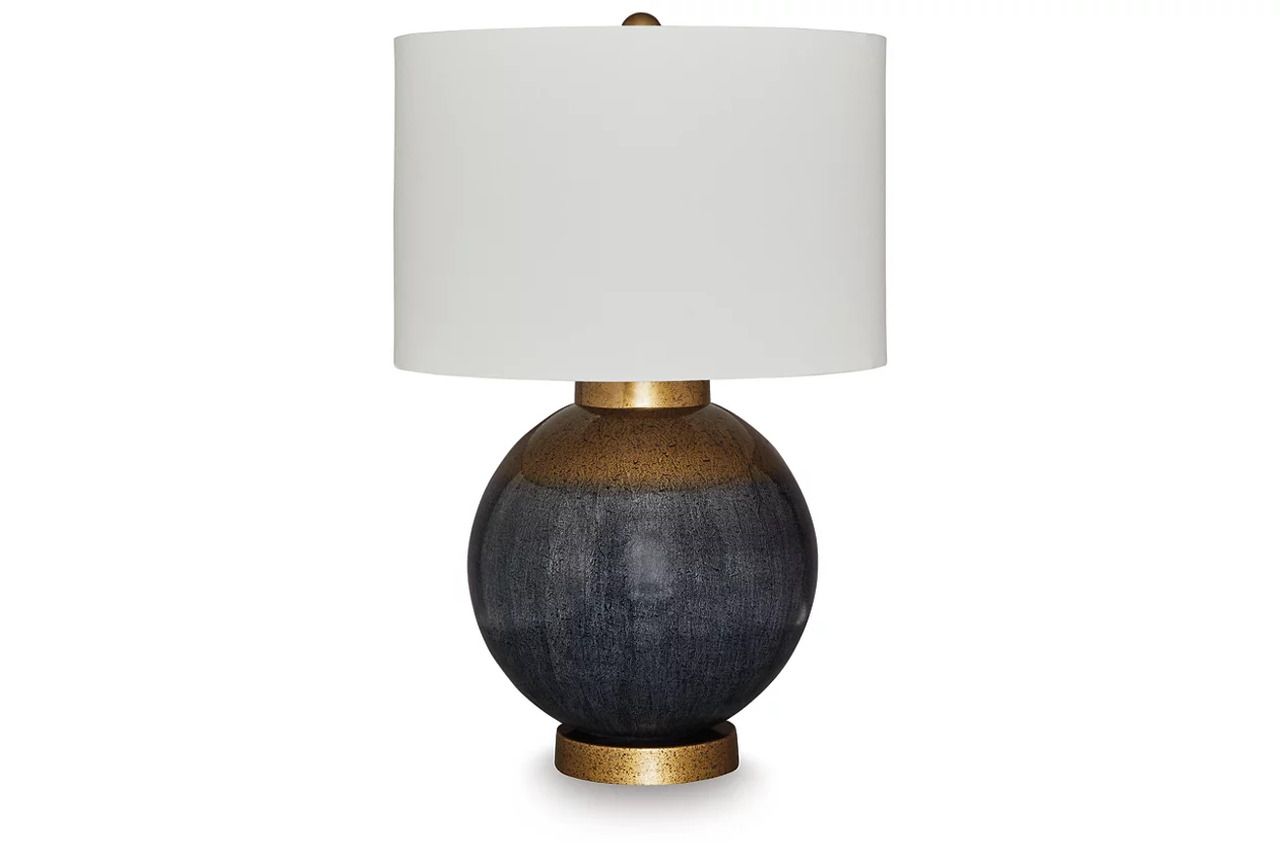 Adara Table Lamp In Blue and Gold L207564