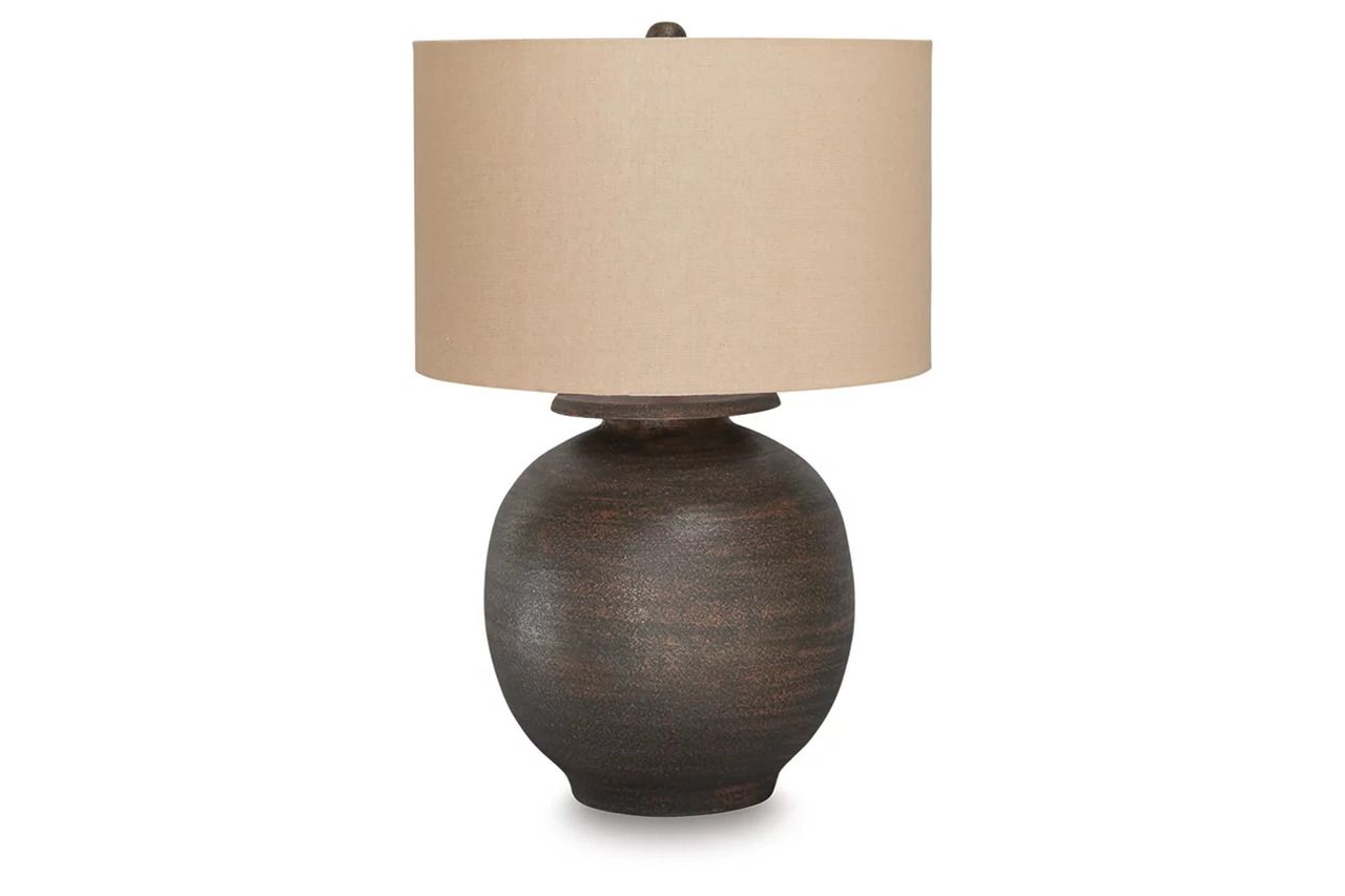 Carlenbury Table Lamp In Antique Brown L207574