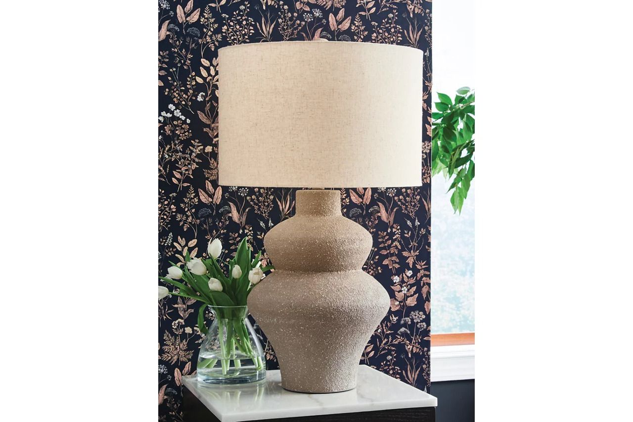 Jossleigh Table Lamp In Beige L207624