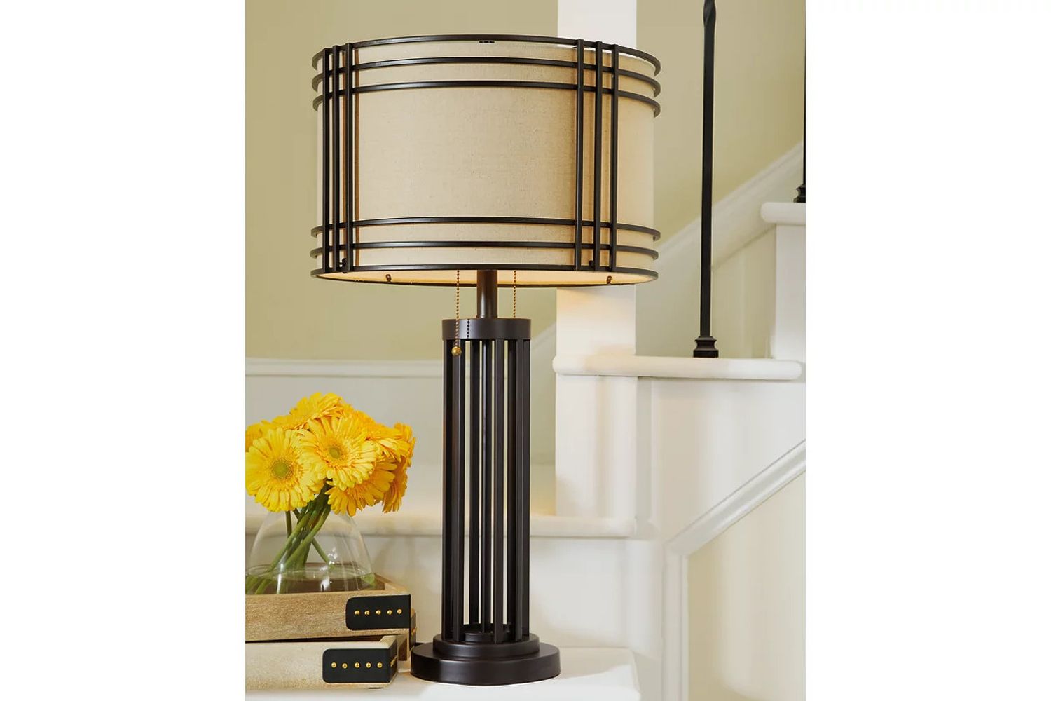 Hanswell Dark Brown Table Lamp L208294