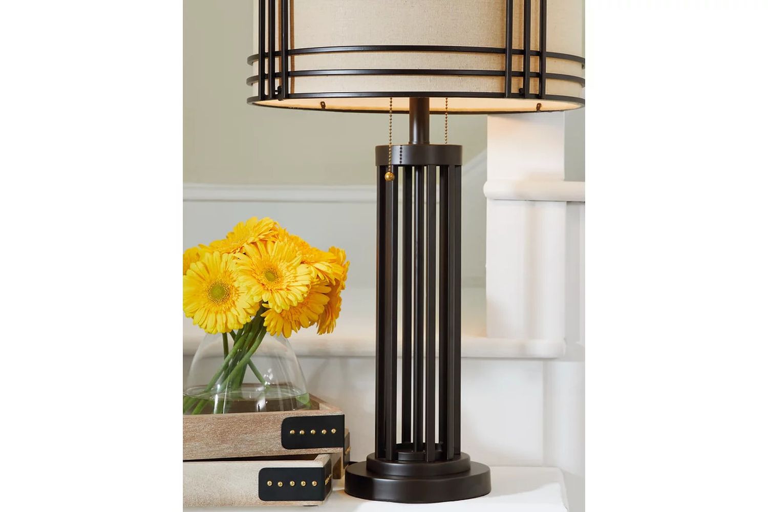 Hanswell Dark Brown Table Lamp L208294