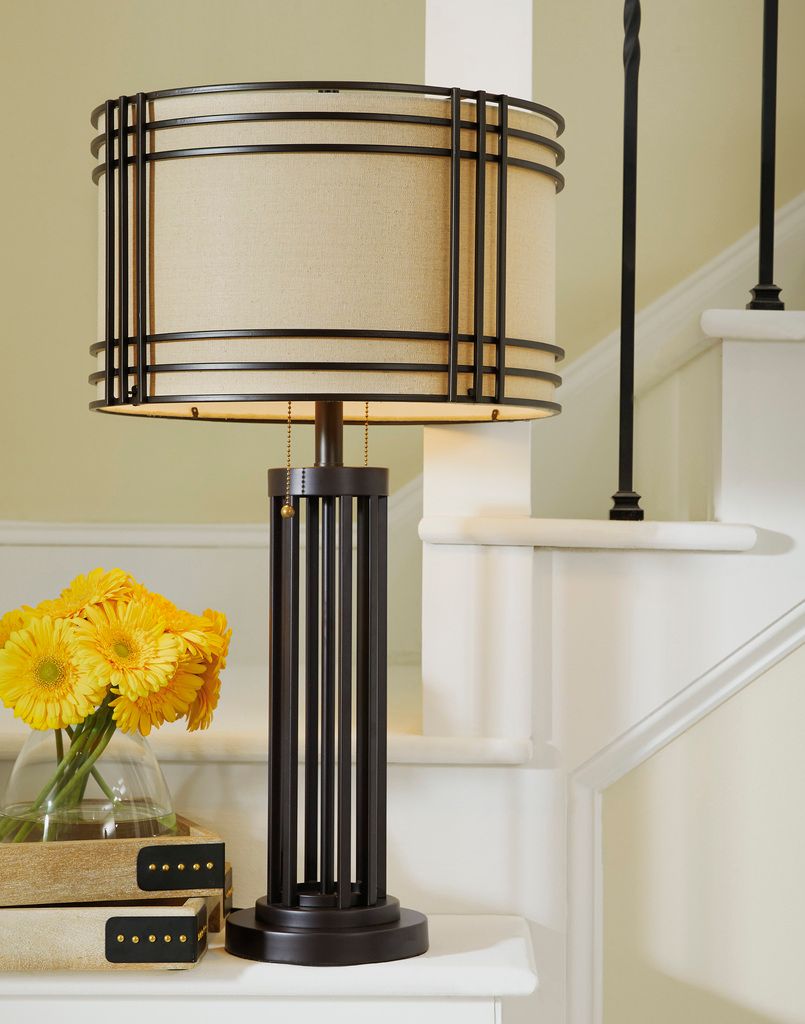 Hanswell Dark Brown Table Lamp L208294