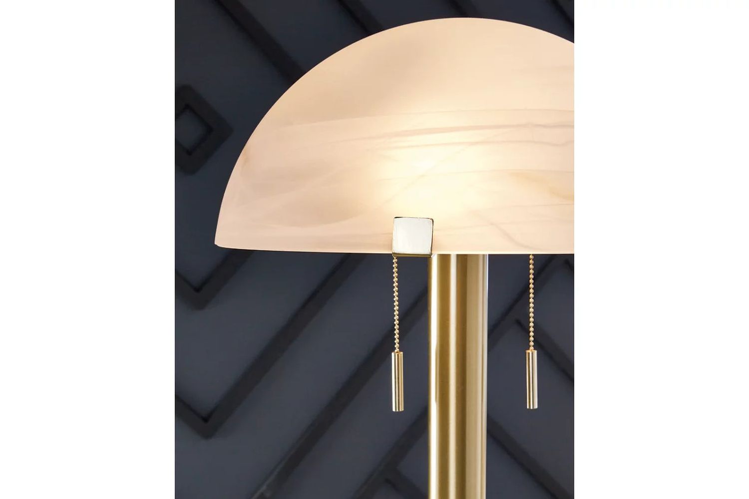 Tobbinsen Floor Lamp In Brass L208421