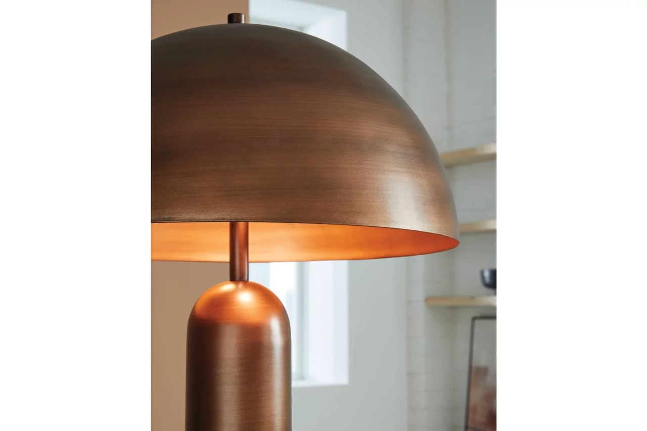 Wendfield Floor Lamp In Antique Copper L208431