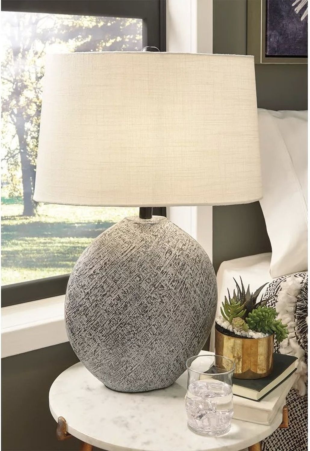 Harif Beige Table Lamp L235624