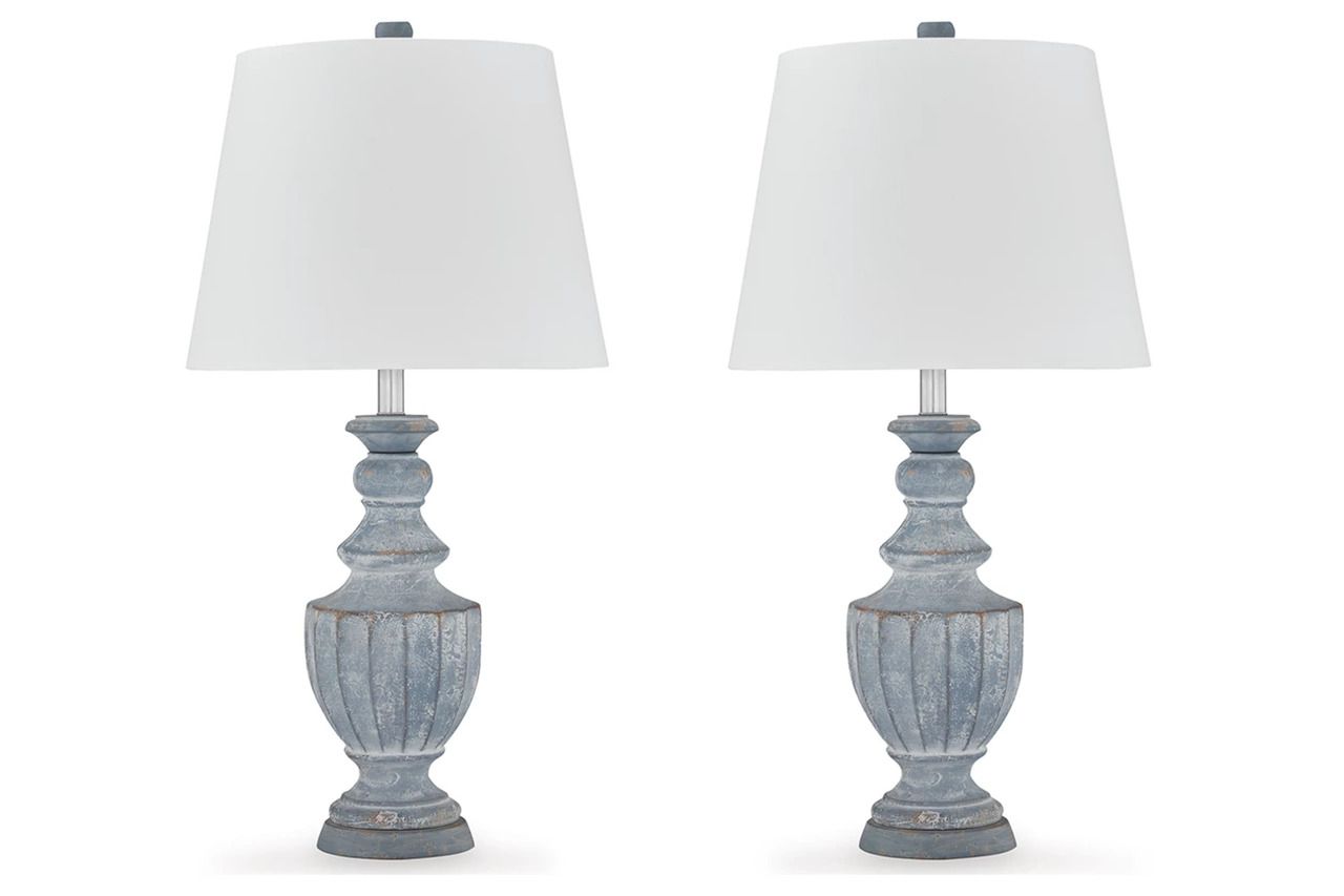 Cylerick Table Lamp In Antique Blue L235714