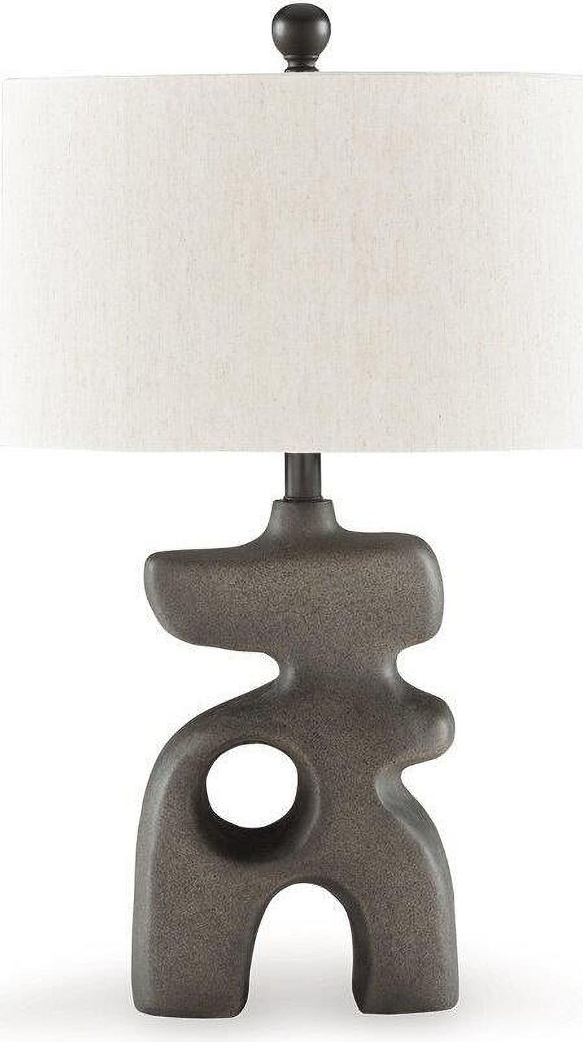 Danacy Table Lamp In Distressed Black L235754
