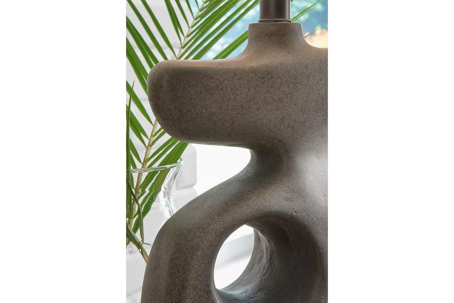 Danacy Table Lamp In Distressed Black L235754